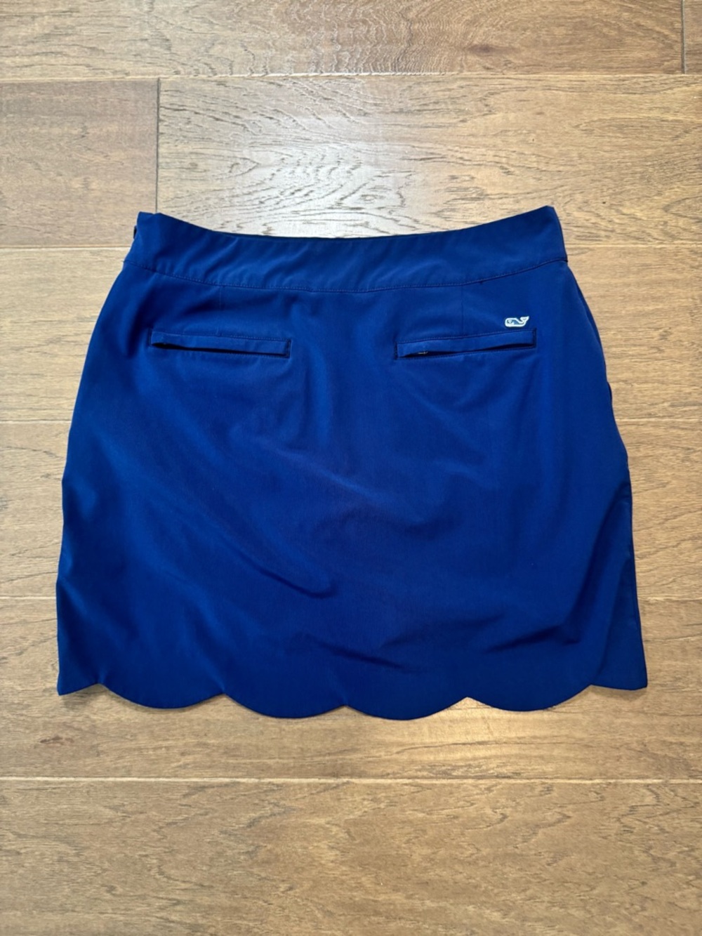 Vineyard Vines Scallop Hem Golf Tennis Skort Skirt - Navy Blue - Picture 9 of 11